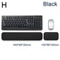 Mousepad Ergonomic Keyboard Mouse Wrist Rest Office Typing Protection Relax Wrist Memory Foam Mouse Pad Computer Laptop Desk Mat