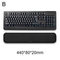 Mousepad Ergonomic Keyboard Mouse Wrist Rest Office Typing Protection Relax Wrist Memory Foam Mouse Pad Computer Laptop Desk Mat