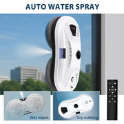 5600Pa Smart Window Cleaning Robot, Ultra-Thin Auto Glass Cleaner with Remote for Home & Office