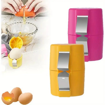 Creative Eggshell Opener, Egg Beater, Eggshell Separator, Restaurant Kitchen Baking Tool, Easily Separate Eggs-Household Egg Shell Cutting Tool