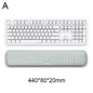 Mousepad Ergonomic Keyboard Mouse Wrist Rest Office Typing Protection Relax Wrist Memory Foam Mouse Pad Computer Laptop Desk Mat