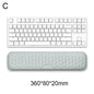 Mousepad Ergonomic Keyboard Mouse Wrist Rest Office Typing Protection Relax Wrist Memory Foam Mouse Pad Computer Laptop Desk Mat