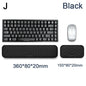 Mousepad Ergonomic Keyboard Mouse Wrist Rest Office Typing Protection Relax Wrist Memory Foam Mouse Pad Computer Laptop Desk Mat