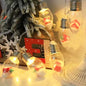 Christmas Small Bulb Light String Christmas Decoration LED Light String Santa Claus Snowman Christmas Tree